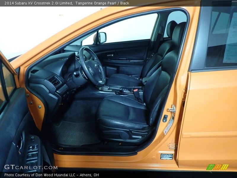 Tangerine Orange Pearl / Black 2014 Subaru XV Crosstrek 2.0i Limited