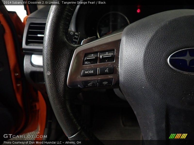 Tangerine Orange Pearl / Black 2014 Subaru XV Crosstrek 2.0i Limited