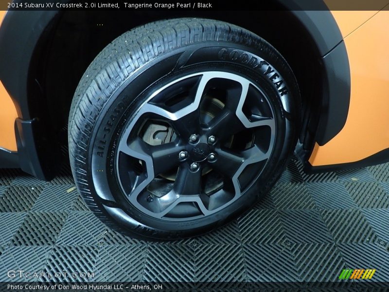 Tangerine Orange Pearl / Black 2014 Subaru XV Crosstrek 2.0i Limited