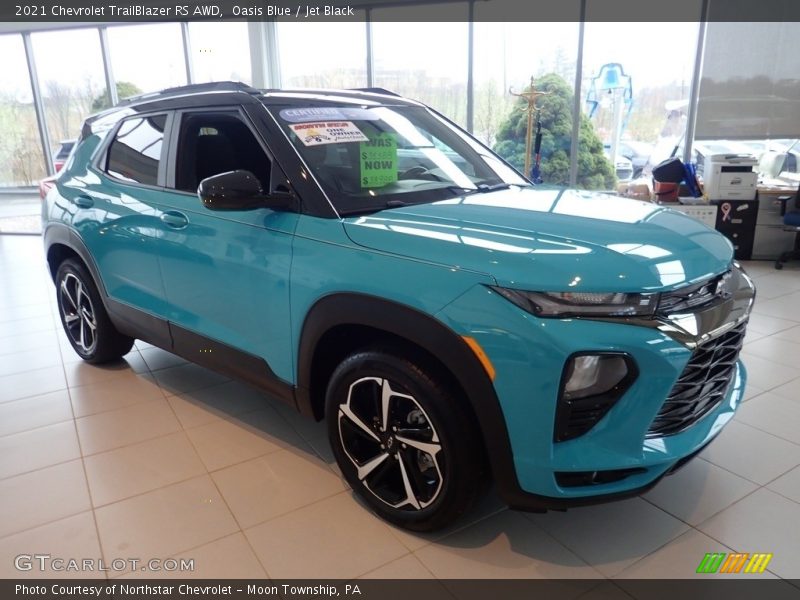  2021 TrailBlazer RS AWD Oasis Blue