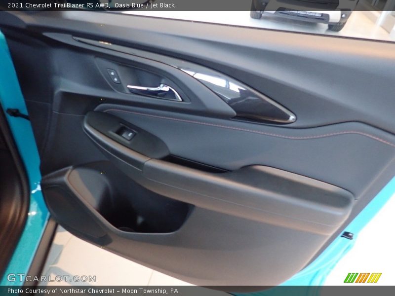 Oasis Blue / Jet Black 2021 Chevrolet TrailBlazer RS AWD