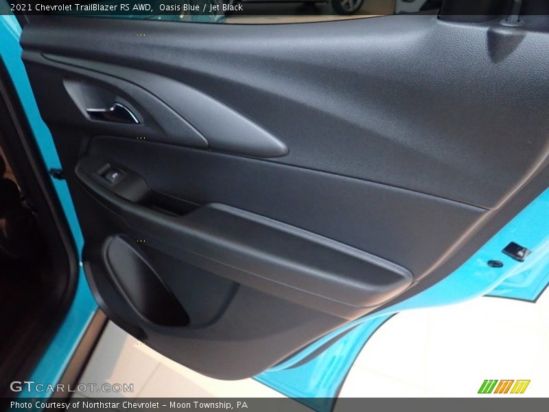 Oasis Blue / Jet Black 2021 Chevrolet TrailBlazer RS AWD