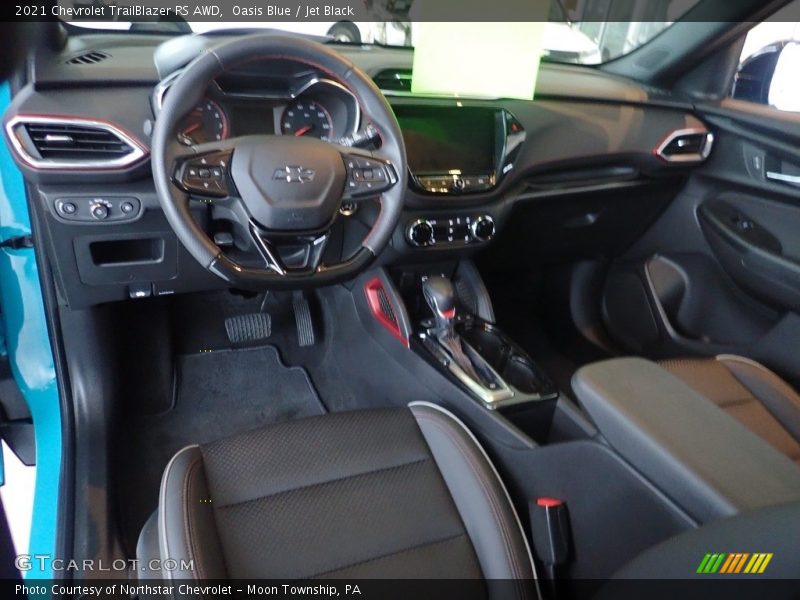  2021 TrailBlazer RS AWD Jet Black Interior