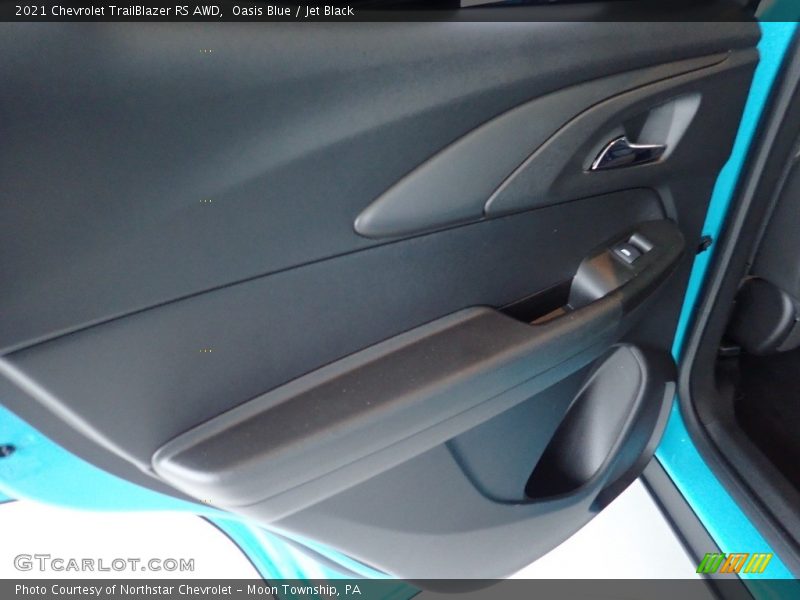 Oasis Blue / Jet Black 2021 Chevrolet TrailBlazer RS AWD