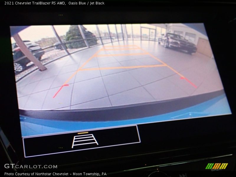 Oasis Blue / Jet Black 2021 Chevrolet TrailBlazer RS AWD