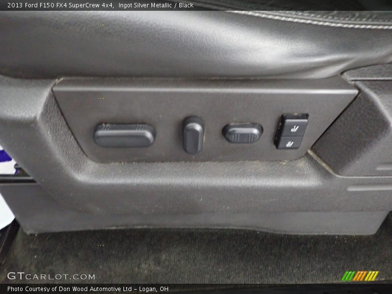 Ingot Silver Metallic / Black 2013 Ford F150 FX4 SuperCrew 4x4