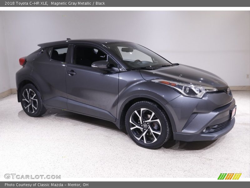 Magnetic Gray Metallic / Black 2018 Toyota C-HR XLE