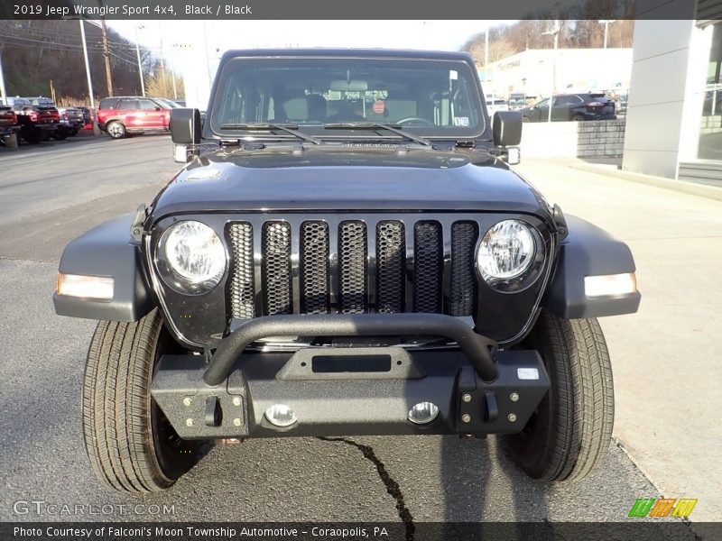 Black / Black 2019 Jeep Wrangler Sport 4x4