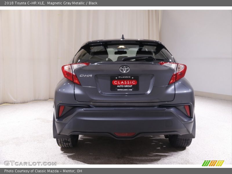 Magnetic Gray Metallic / Black 2018 Toyota C-HR XLE