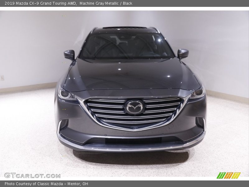 Machine Gray Metallic / Black 2019 Mazda CX-9 Grand Touring AWD