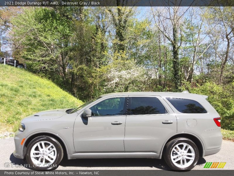 Destroyer Gray / Black 2021 Dodge Durango R/T AWD