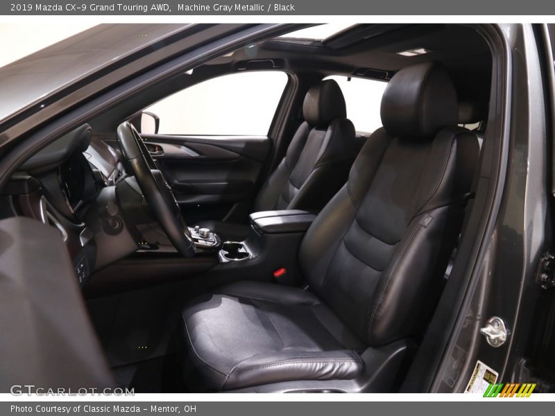 Machine Gray Metallic / Black 2019 Mazda CX-9 Grand Touring AWD