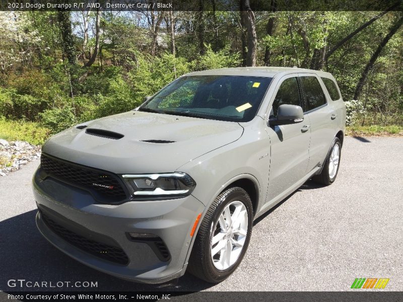 Destroyer Gray / Black 2021 Dodge Durango R/T AWD