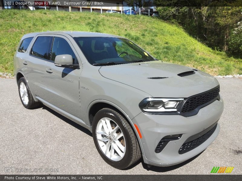 Destroyer Gray / Black 2021 Dodge Durango R/T AWD