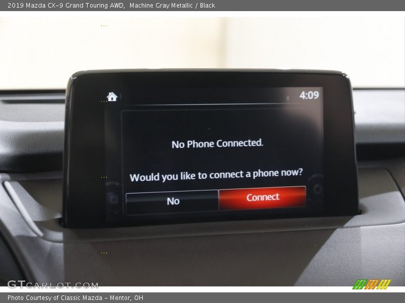 Machine Gray Metallic / Black 2019 Mazda CX-9 Grand Touring AWD