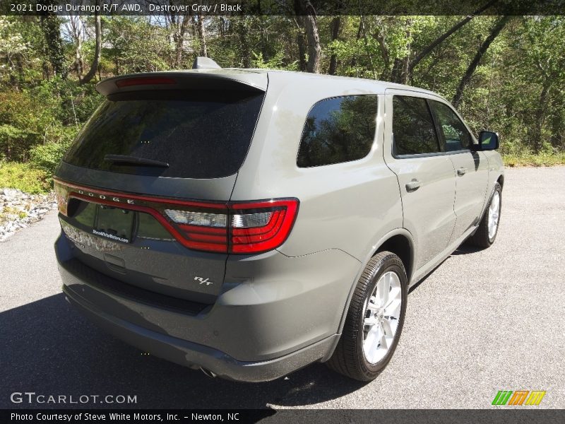 Destroyer Gray / Black 2021 Dodge Durango R/T AWD