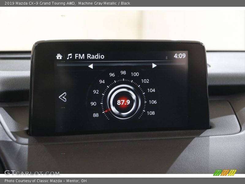 Machine Gray Metallic / Black 2019 Mazda CX-9 Grand Touring AWD