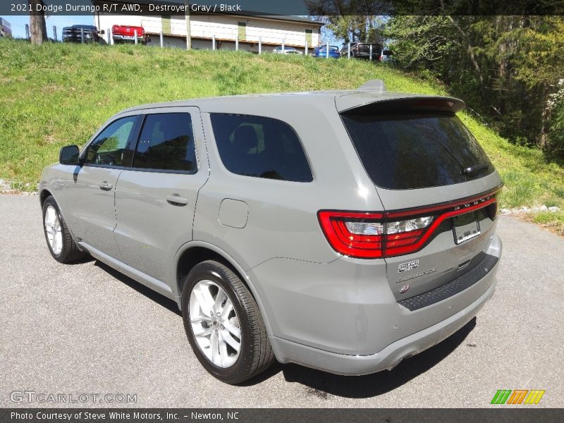 Destroyer Gray / Black 2021 Dodge Durango R/T AWD