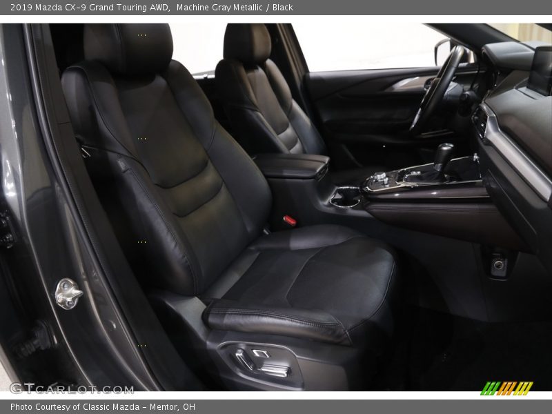Machine Gray Metallic / Black 2019 Mazda CX-9 Grand Touring AWD