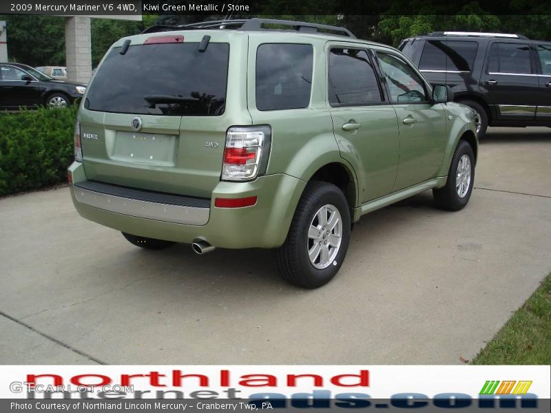 Kiwi Green Metallic / Stone 2009 Mercury Mariner V6 4WD