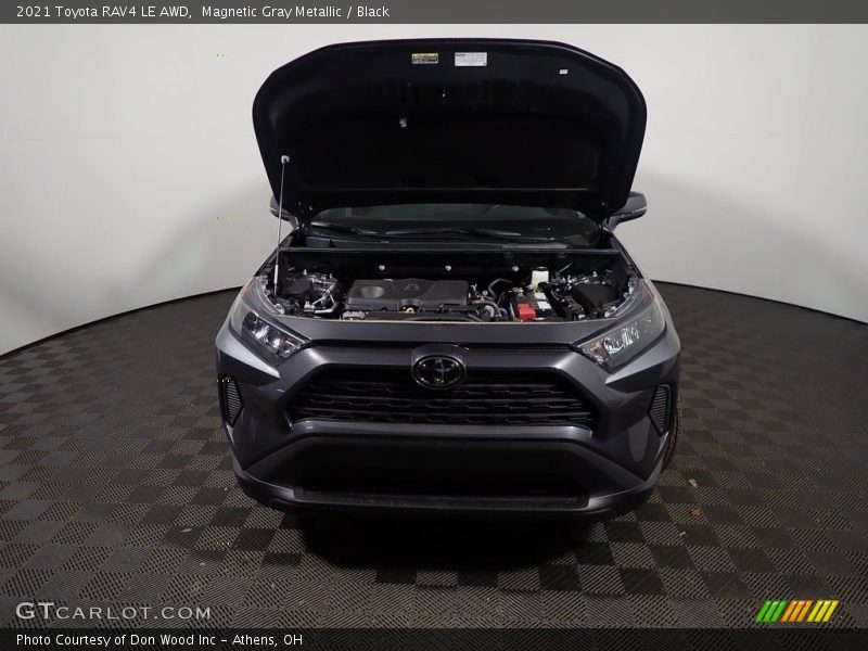Magnetic Gray Metallic / Black 2021 Toyota RAV4 LE AWD