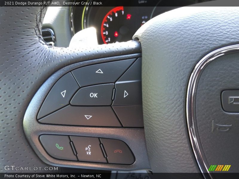 Destroyer Gray / Black 2021 Dodge Durango R/T AWD