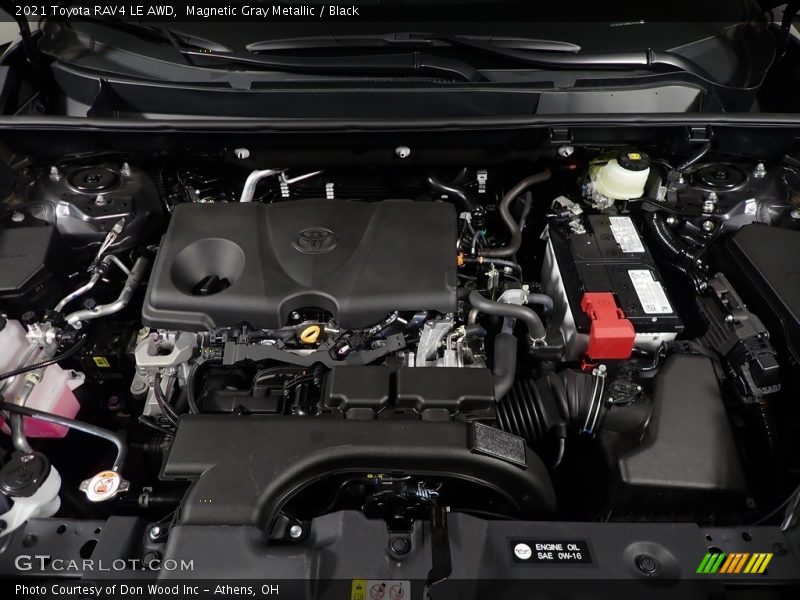 Magnetic Gray Metallic / Black 2021 Toyota RAV4 LE AWD