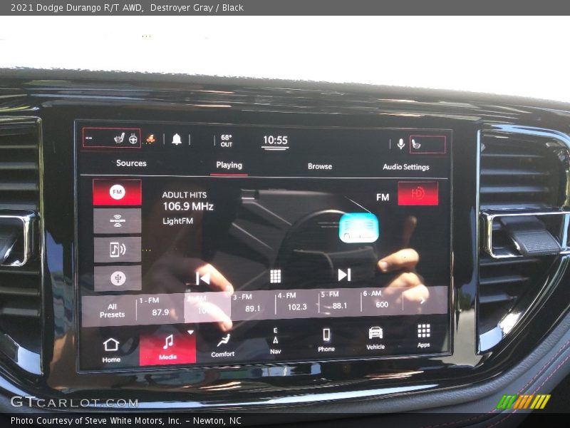 Destroyer Gray / Black 2021 Dodge Durango R/T AWD
