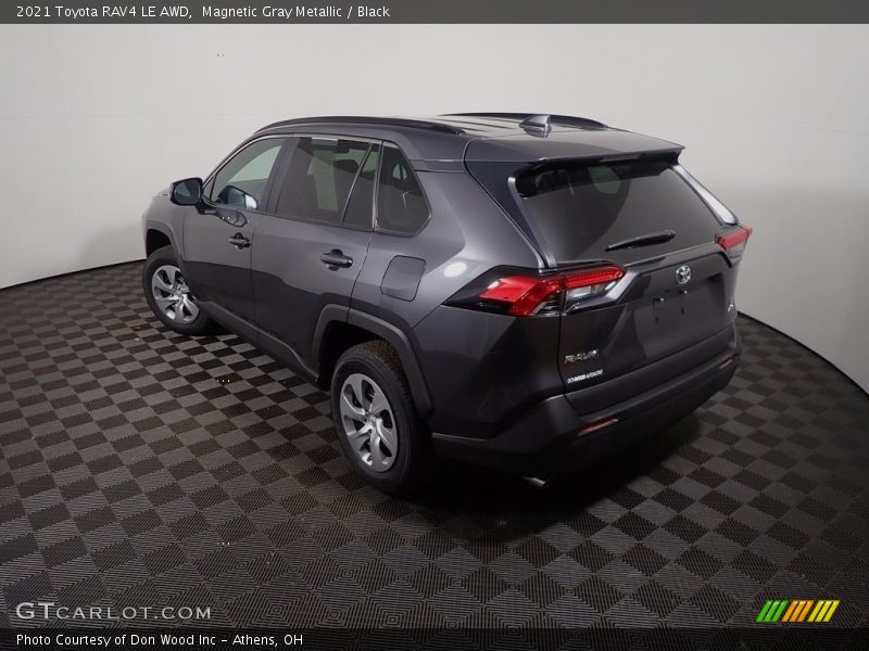 Magnetic Gray Metallic / Black 2021 Toyota RAV4 LE AWD