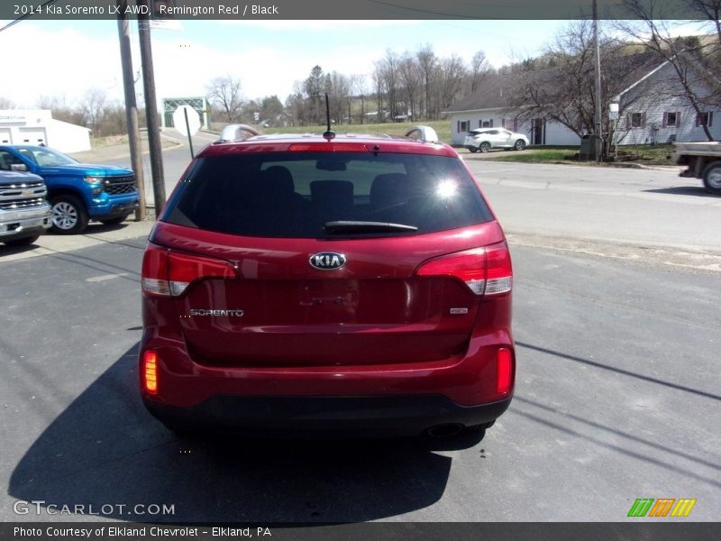 Remington Red / Black 2014 Kia Sorento LX AWD