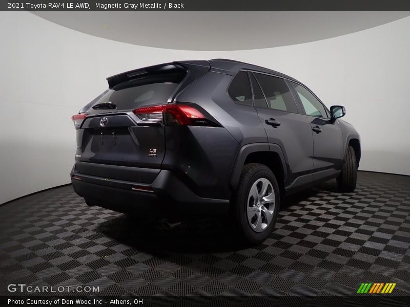 Magnetic Gray Metallic / Black 2021 Toyota RAV4 LE AWD