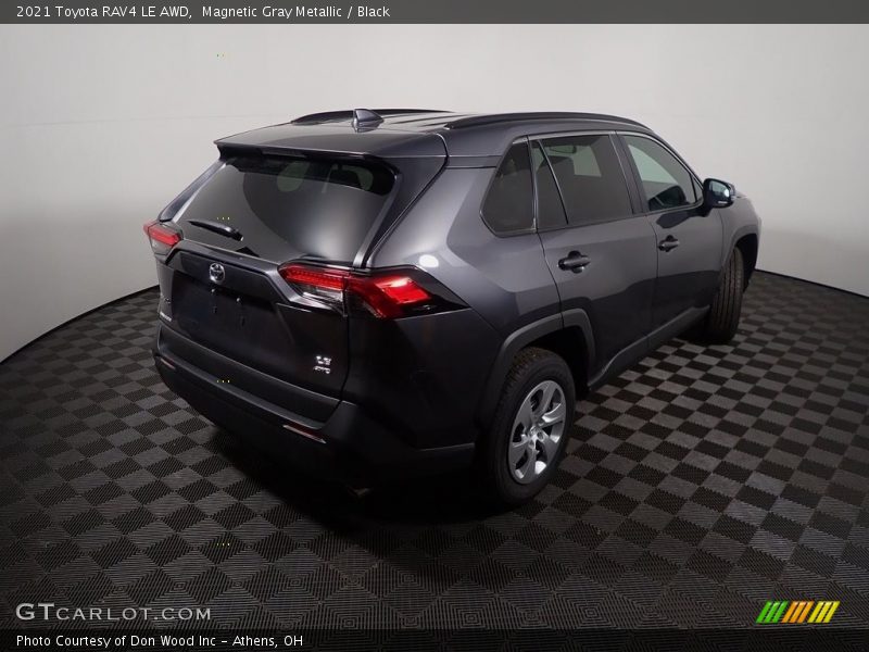 Magnetic Gray Metallic / Black 2021 Toyota RAV4 LE AWD