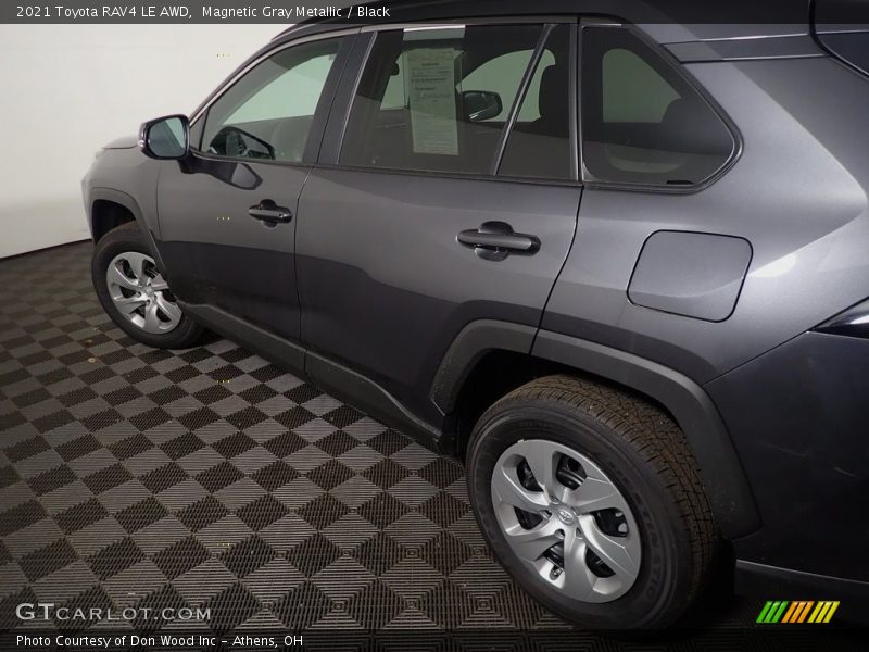 Magnetic Gray Metallic / Black 2021 Toyota RAV4 LE AWD