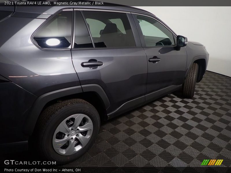 Magnetic Gray Metallic / Black 2021 Toyota RAV4 LE AWD