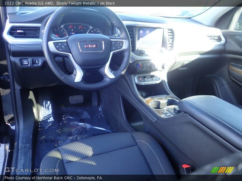 Ebony Twilight Metallic / Jet Black 2022 GMC Acadia SLE AWD