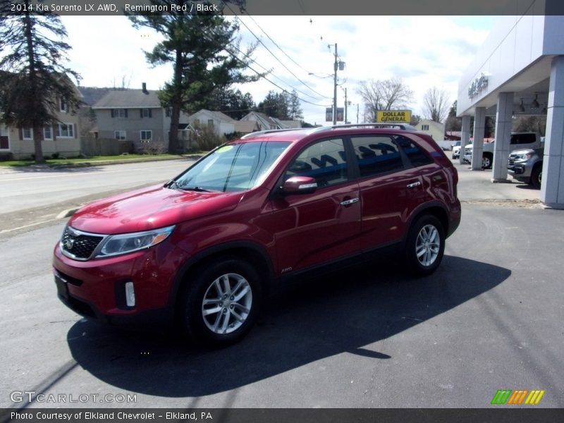 Remington Red / Black 2014 Kia Sorento LX AWD