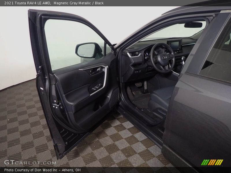 Magnetic Gray Metallic / Black 2021 Toyota RAV4 LE AWD