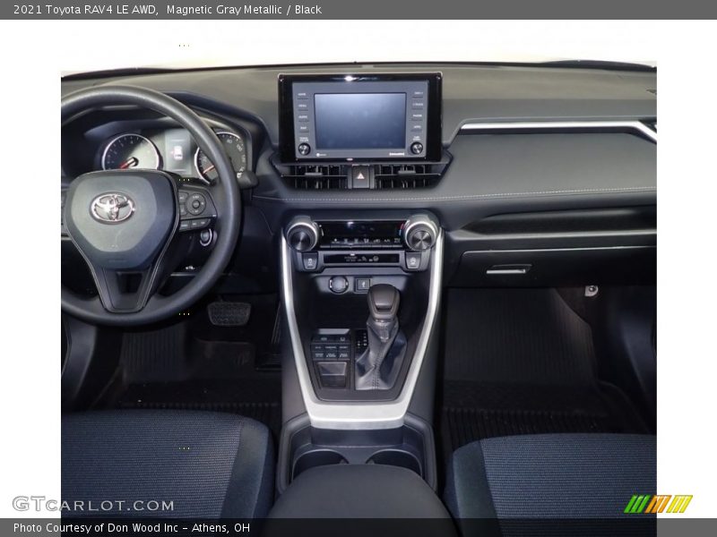 Magnetic Gray Metallic / Black 2021 Toyota RAV4 LE AWD