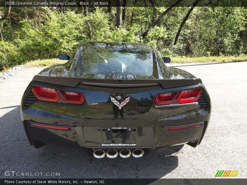 Black / Jet Black 2015 Chevrolet Corvette Stingray Coupe