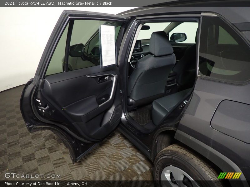 Magnetic Gray Metallic / Black 2021 Toyota RAV4 LE AWD