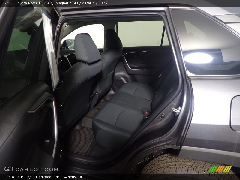 Magnetic Gray Metallic / Black 2021 Toyota RAV4 LE AWD