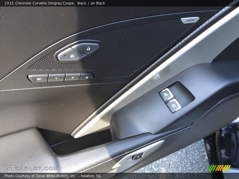 Black / Jet Black 2015 Chevrolet Corvette Stingray Coupe