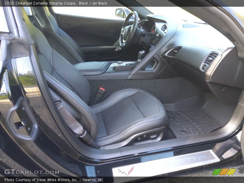 Black / Jet Black 2015 Chevrolet Corvette Stingray Coupe