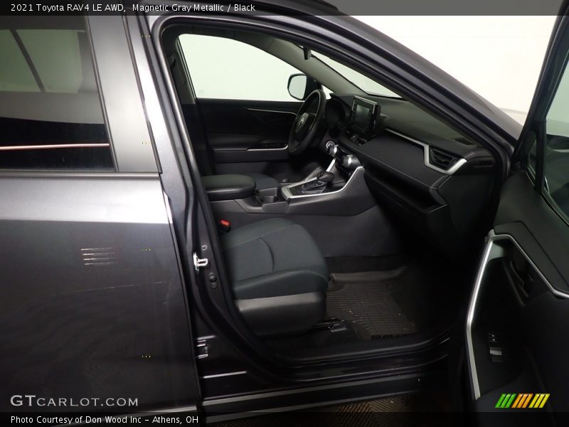 Magnetic Gray Metallic / Black 2021 Toyota RAV4 LE AWD
