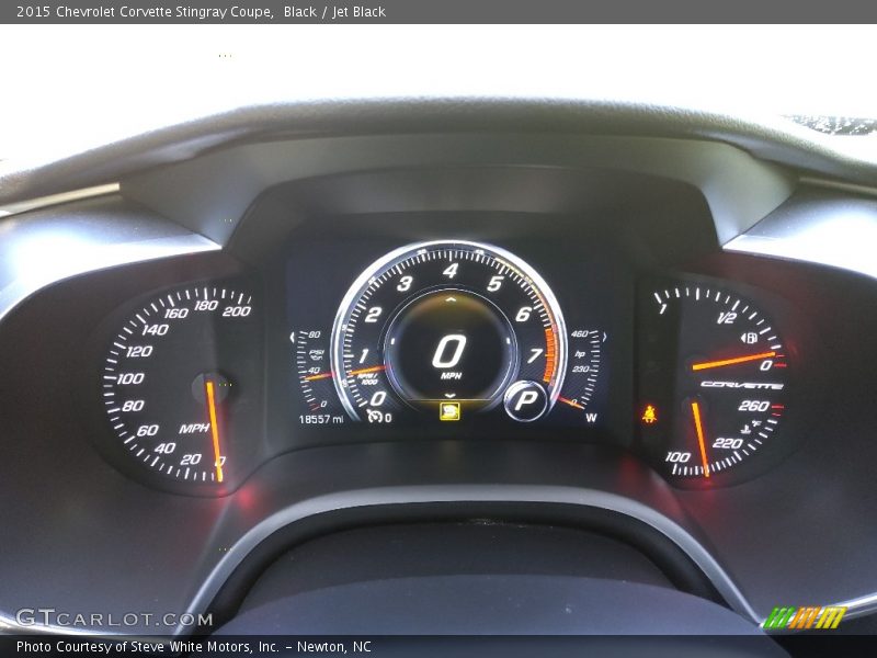 Black / Jet Black 2015 Chevrolet Corvette Stingray Coupe