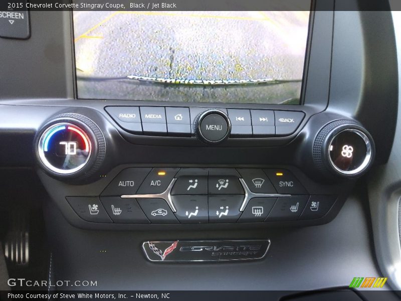 Black / Jet Black 2015 Chevrolet Corvette Stingray Coupe