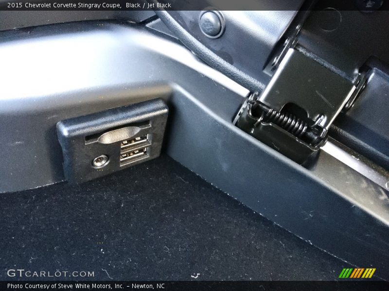 Black / Jet Black 2015 Chevrolet Corvette Stingray Coupe