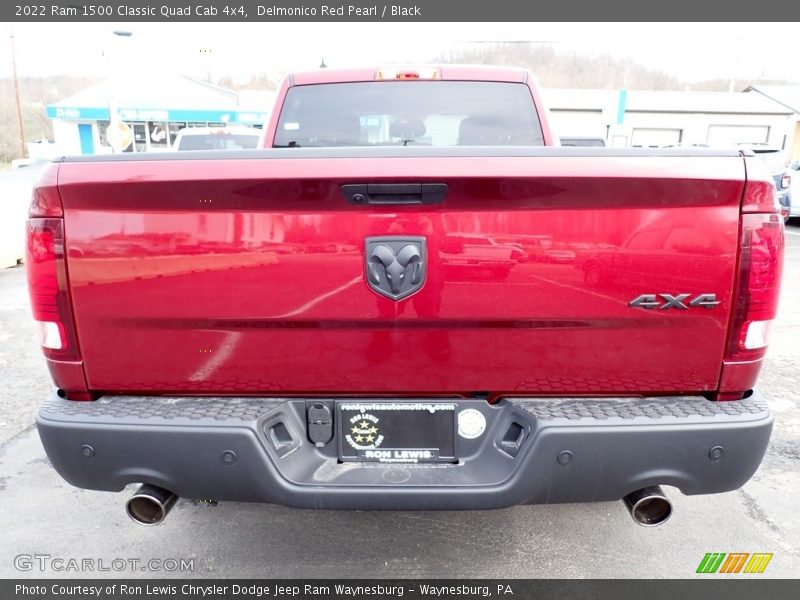 Delmonico Red Pearl / Black 2022 Ram 1500 Classic Quad Cab 4x4