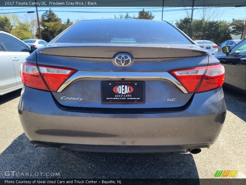 Predawn Gray Mica / Black 2017 Toyota Camry SE