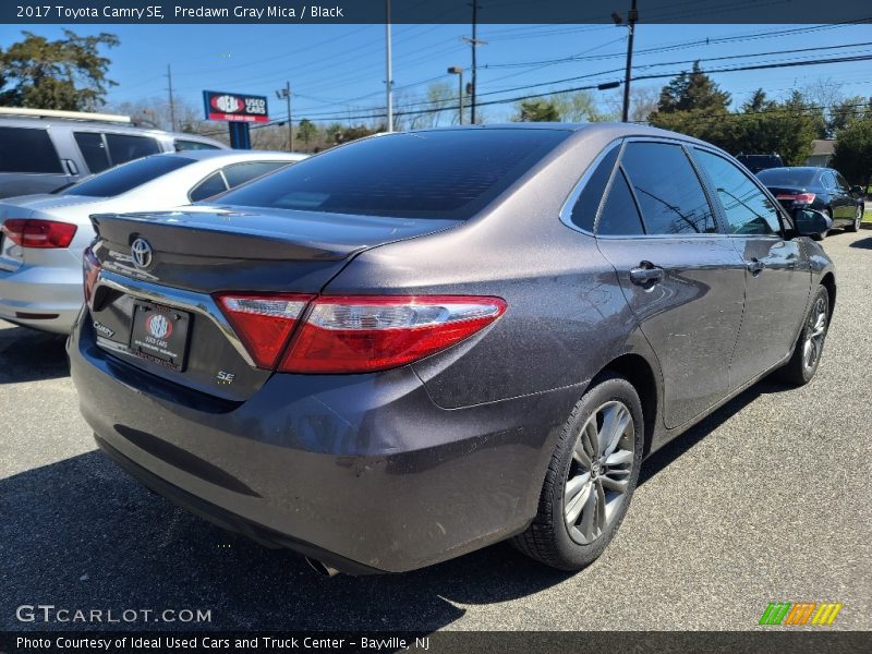 Predawn Gray Mica / Black 2017 Toyota Camry SE